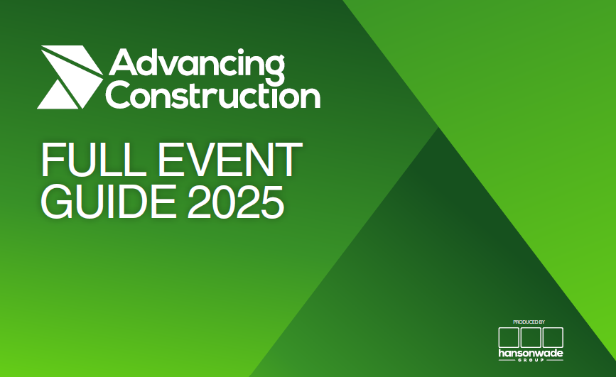 Advancing Construction brochure cover